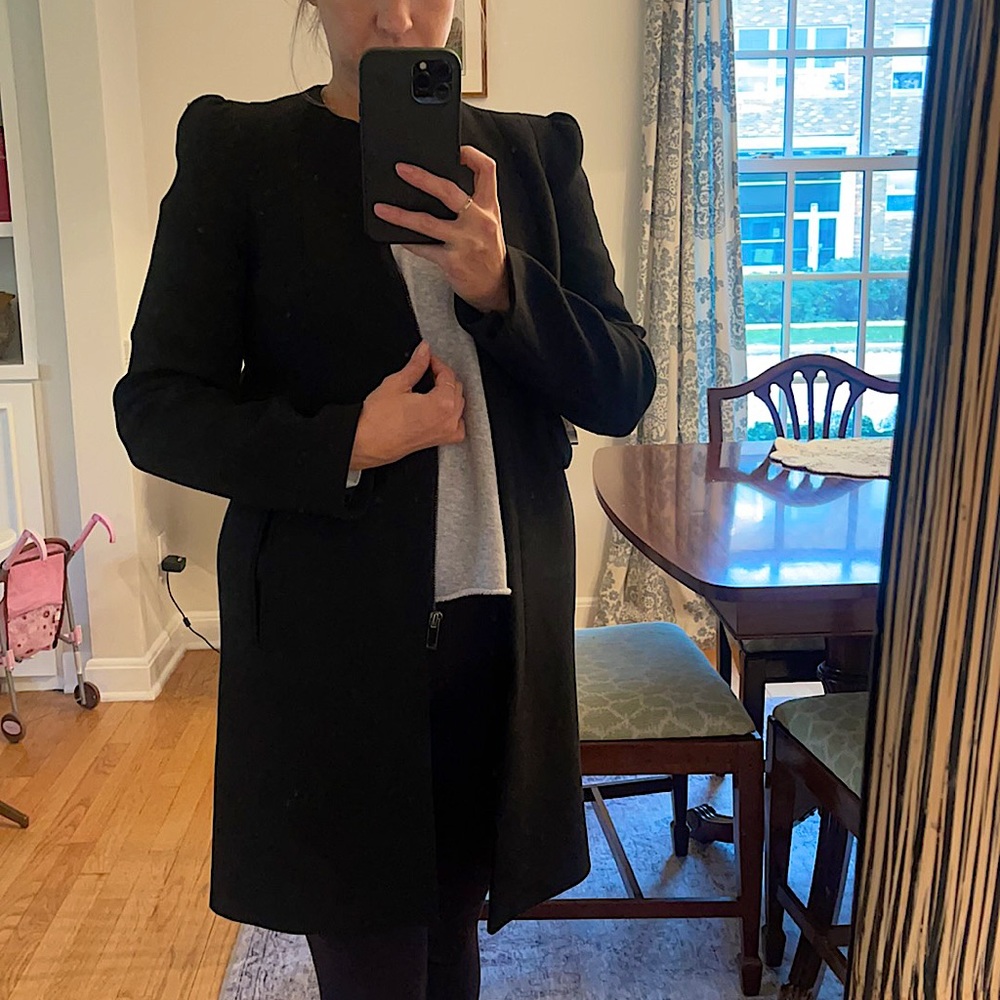 Zara structured coat